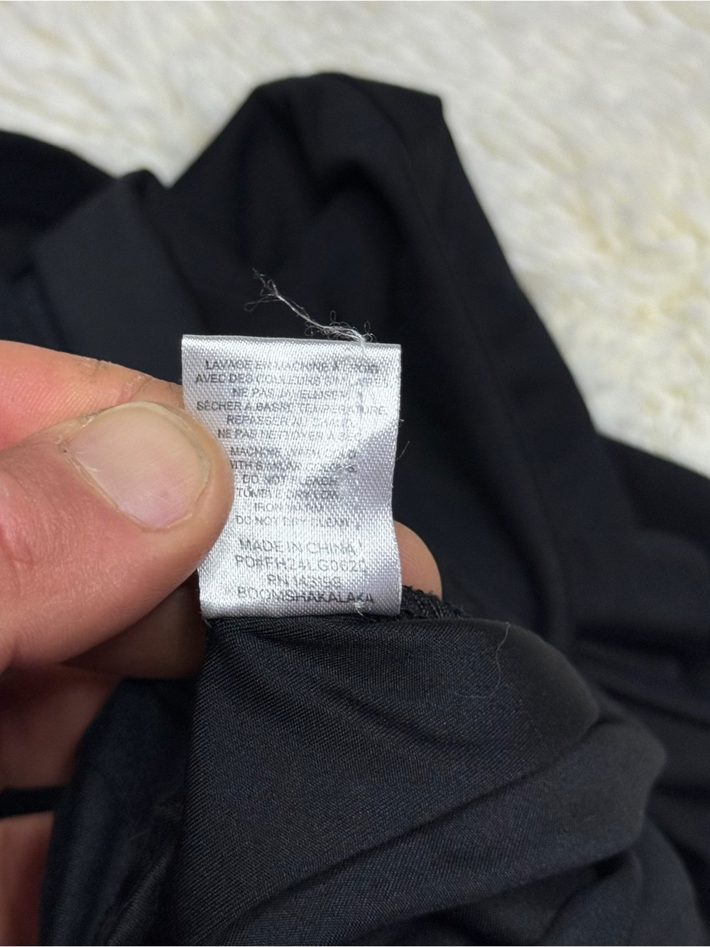 chubbies Black lightweight Hoodie with Blue Drawcords size XL - Picture 6 of 6